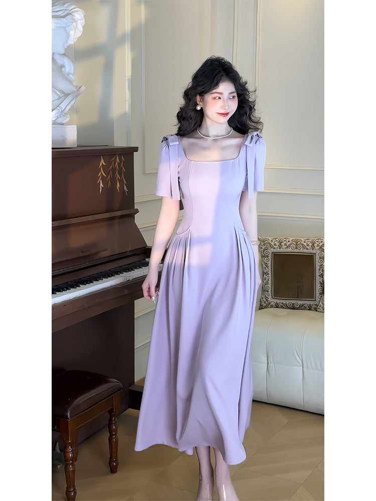 Elegant Soft Purple Dress– The Cottagecore