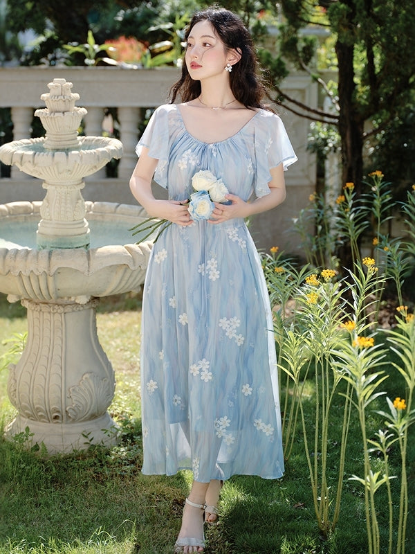 Romantic Floral Dress– The Cottagecore