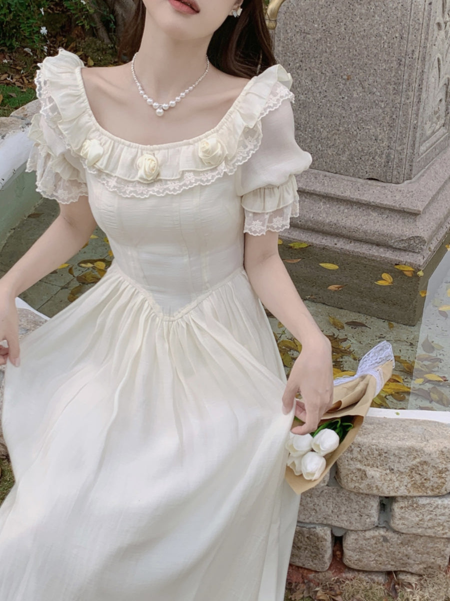 cottagecore princess dress Coquette & Princesscore Retro Fairy