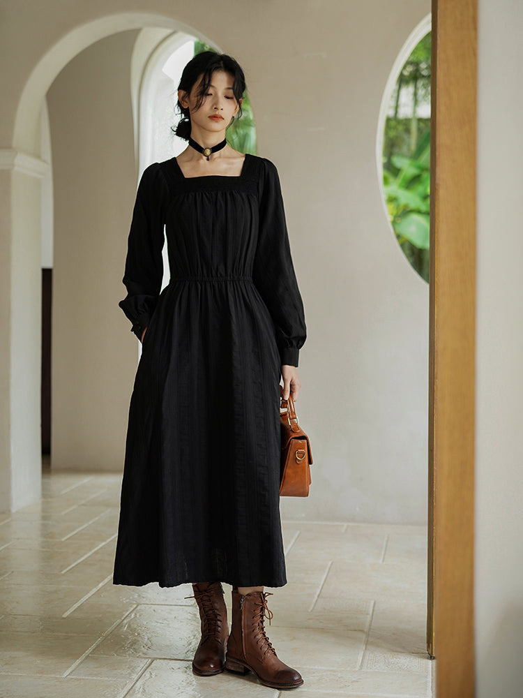 bardot midi dress wedding guest Navy Pointed Bardot Midi Wedding Guest Dress – Rosies Closet