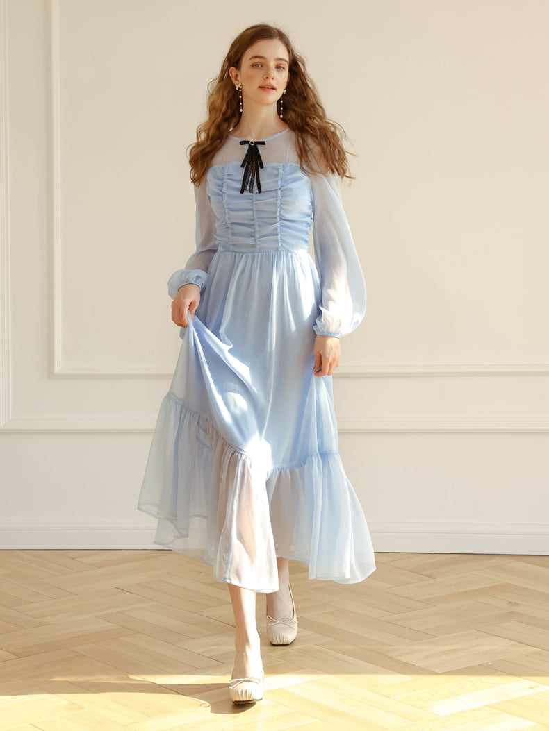 french cottagecore dress French Vintage Cottagecore Cotton Dress