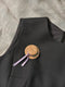 Handmade Straw Hat Brooch
