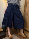 Big Side Pocket Crop Jeans