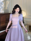 Elegant Soft Purple Dress