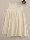 Sheer Lace Apron Dress