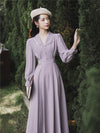 Vintage Style Slim Waist Dress