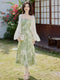 Slim Waist Slip Dress + Chiffon Cardigan