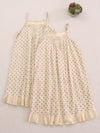 Mori Girl Cotton Floral Print Slip