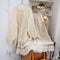 Quality Ramie Embroidered Blouse
