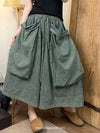 Huge Pockets Crop Jeans