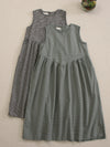 Checkered Overall Dress