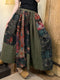 Cotton Patchwork Skirt