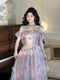 Fairycore Painting Print Dress