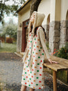 Super Cute Polka Dot Sleeveless Dress