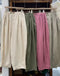 Solid Color Linen Bloomers