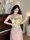 Cottagecore Spring Floral Dress + Cardigan
