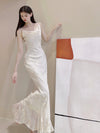 White Mermaid Dress
