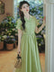 Embroidered Cottagecore Dress