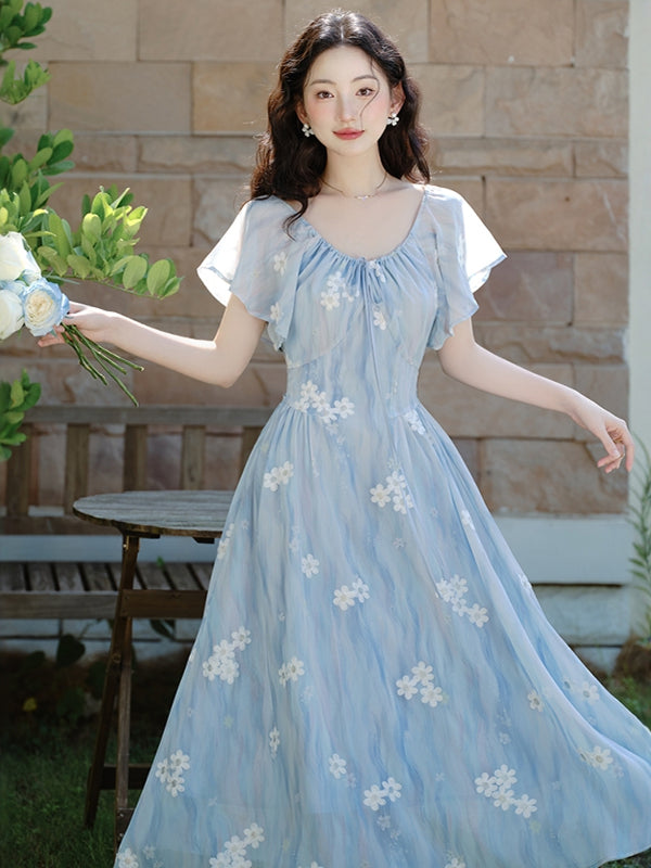 Romantic Floral Dress– The Cottagecore