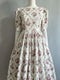 Vintage Rose Print Cotton Dress