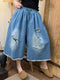 Worn Out Crop Jeans