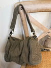 Sturdy Linen Embroidered Bag