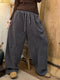 Loose Fleece Lined Pants