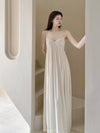 Goddess Pearl Decorations Vacation Dress