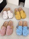 Cute Polka Dot Mule Shoes