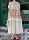 Floral Patchwork Dress