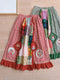 Mori Girl Adorable Patchwork Skirt