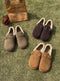 Morikei Fleece Leather Shoes