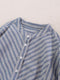 Cotton Striped Shirt Dress