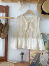 Lace Patchwork Vest