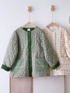 Cute Forest Girl Floral Quilted Coat