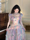 Fairycore Painting Print Dress