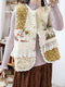 Cottage Embroidered Quilted Vest