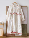 Cute Embroidered Quilted Dress