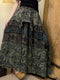 Cotton Torn Patchwork Skirt