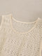 Sheer Lace Apron Dress