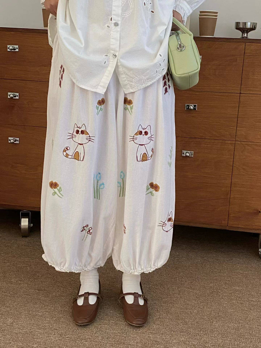 Cute Cat Pants– The Cottagecore