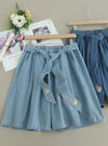 Mori Kei Denim Shorts