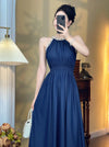 Royal Sleeveless Dress