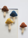 Handmade Mushroom Brooch