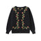 Floral Embroidered Woolen Cardigan