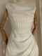 Elegant Boned White Dress