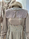 Linen Embroidered Overalls