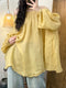 Oversized Fit Ramie Shirt