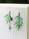 Artistic Pine Branch Earrings