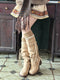 Tassel Velvet Long Boots